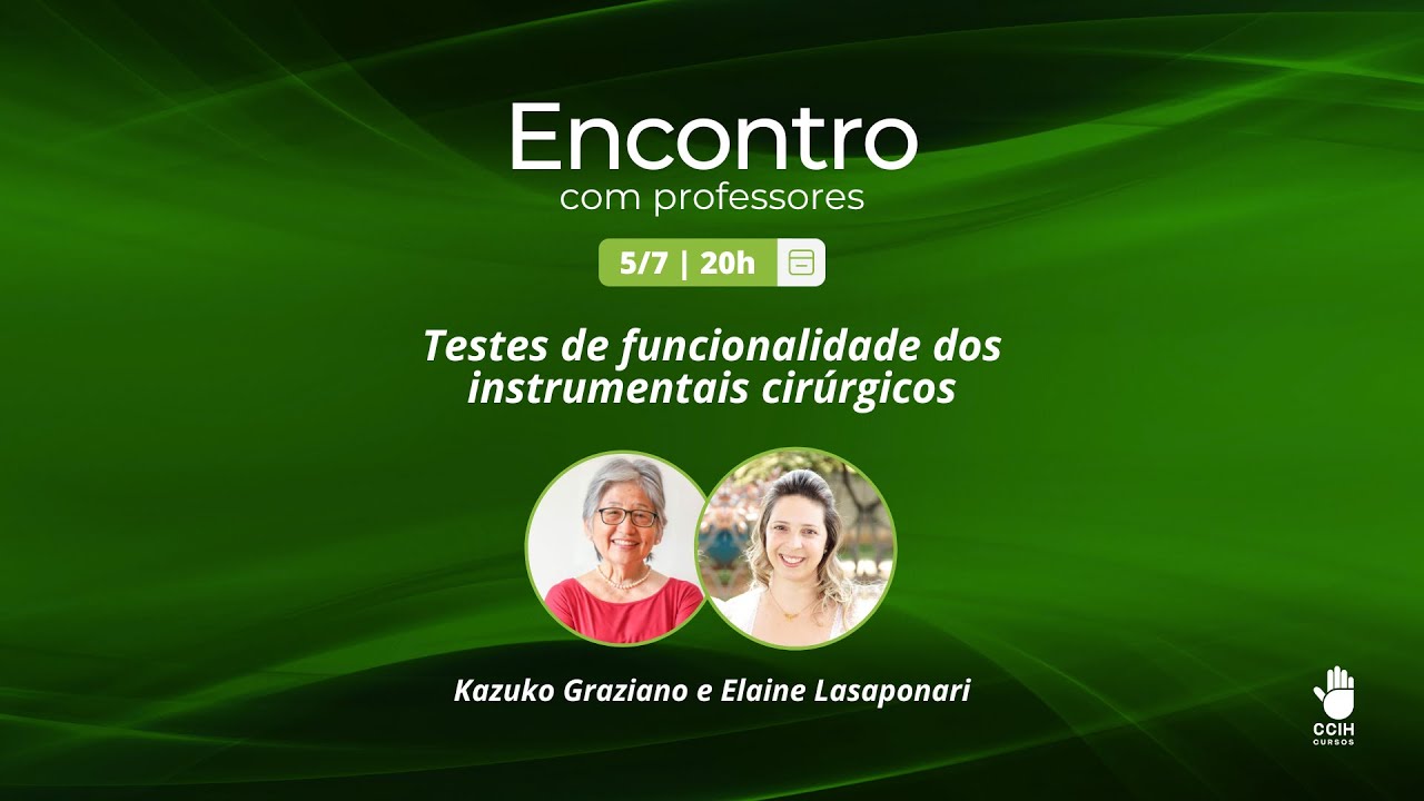 Testes de funcionalidade do instrumental cirúrgico