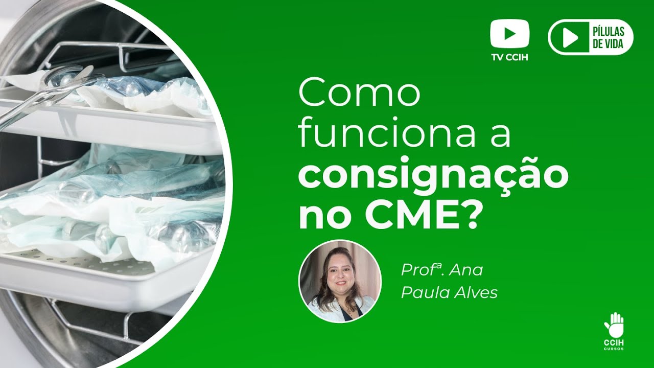 Como funciona o material consignado no CME?