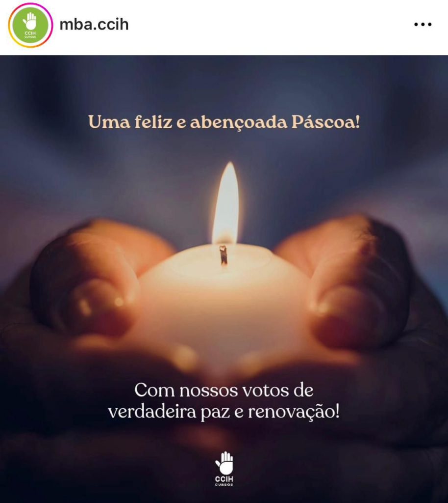 Feliz páscoa para quem previne e controla danos aos pacientes.